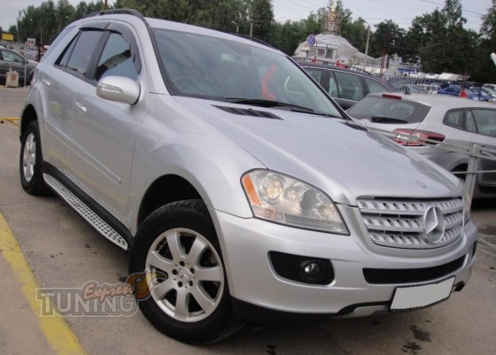 Ветровики Мерседес W164 (дефлекторы окон Mercedes ML-Class W164)