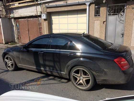 Ветровики боковых окон Mercedes S W221 Cobra