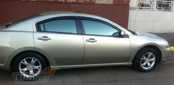 Ветровики Митсубиси Галант 9 (дефлекторы окон Mitsubishi Galant 