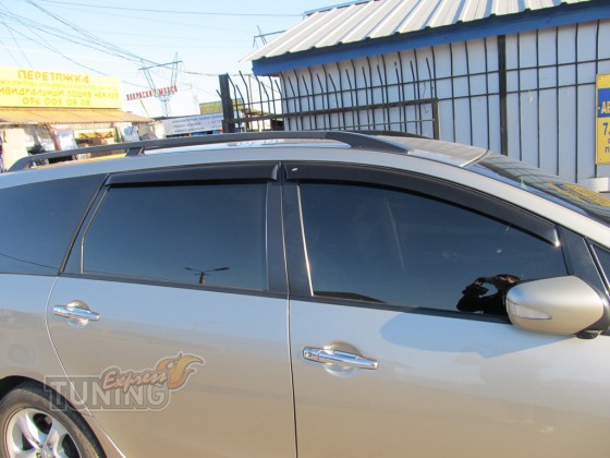 Ветровики Митсубиси Грандис (дефлекторы окон Mitsubishi Grandis)
