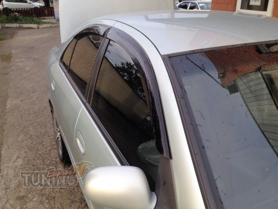 Ветровики Nissan Almera 2 N16(дефлекторы окон )
