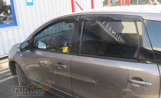 дефлекторы окон Nissan Note 1