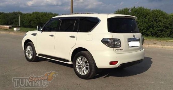 купить Ветровики Ниссан Патрол 6 (дефлекторы окон Nissan Patrol 