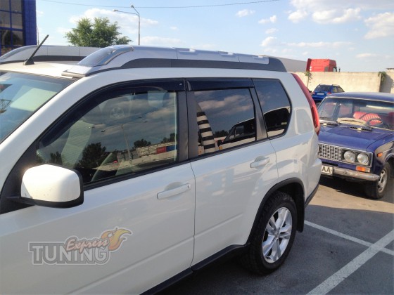 Ветровики Nissan X-Trail T31 (дефлекторы окон )