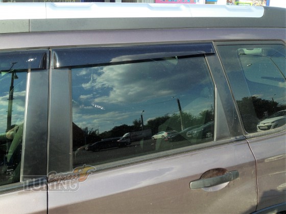 Ветровики на машину Nissan X-Trail T31 (дефлекторы окон )