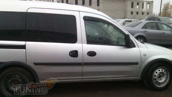 Ветровики Опель Комбо С (дефлекторы окон Opel Combo C)