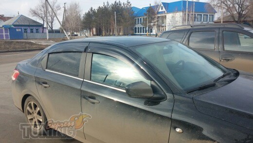 Ветровики Пежо 301 седан (дефлекторы окон Peugeot 301)