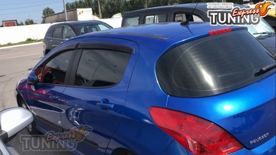 дефлекторы окон Peugeot 308
