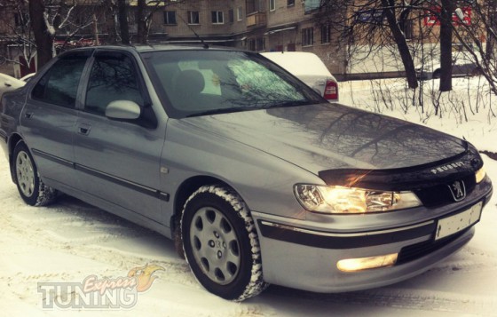 Ветровики Пежо 406 (дефлекторы окон Peugeot 406)