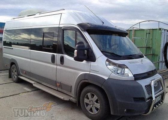 Ветровики Пежо Боксер 2 (дефлекторы окон Peugeot Boxer 2)