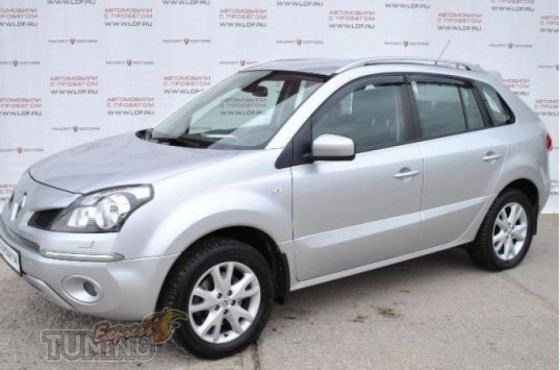 Ветровики Рено Колеос 1 (дефлекторы окон Renault Koleos 1)