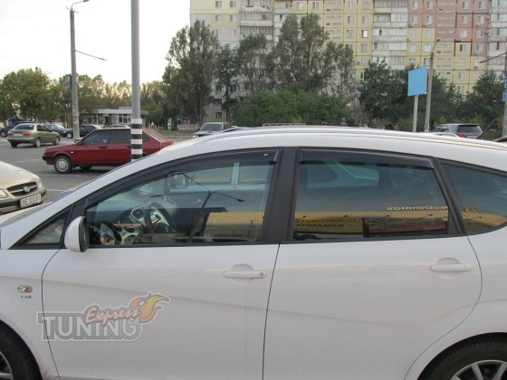 Ветровики Сеат Алтеа (дефлекторы окон Seat Altea)