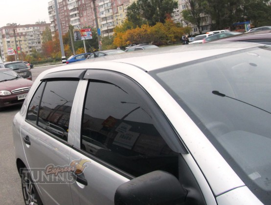 купить Ветровики Шкода Фабия 1 (дефлекторы окон Skoda Fabia 1 hb