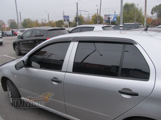 Ветровики Skoda Fabia 1 hb (дефлекторы окон )