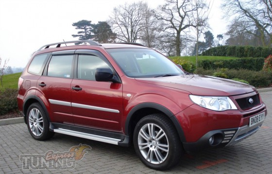 Ветровики Subaru Forester 3 (дефлекторы окон )