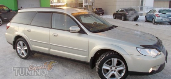заказать Ветровики Subaru Outback 3 (дефлекторы окон )