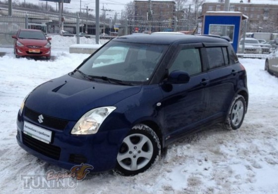 Ветровики Сузуки Свифт 4 (дефлекторы окон Suzuki Swift 4)