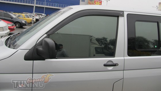 Ветровики Volkswagen Transporter T5 (дефлекторы окон)