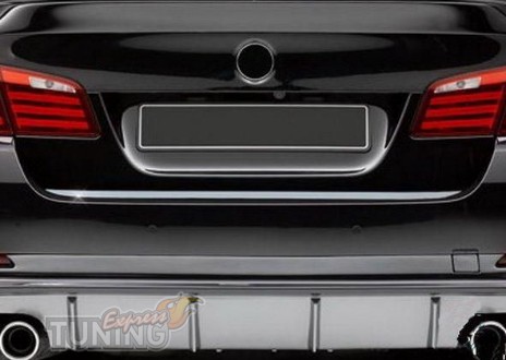 Хромированная кромка багажника Bmw 3 F30 (хром молдинг крышки ба