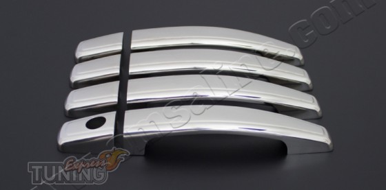 Хромированные накладки на боковые ручки Chevrolet Captiva 2007 (