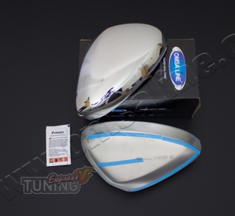 Купить хром накладки на зеркала заднего вида Ситроен С4 (хром ок