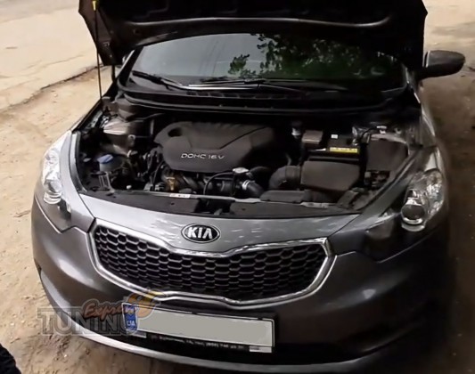 Реснички на фары Kia Cerato 3 поколения