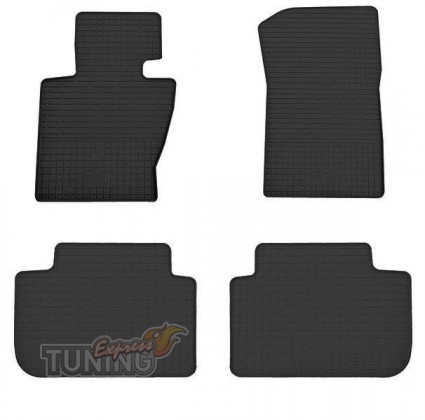 Резиновые коврики БМВ Х3 Е83 (коврики в салон BMW X3 E83)
