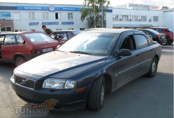 Ветровики окон Volvo S80 1 фото