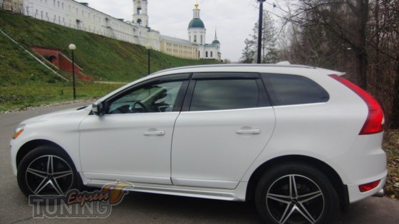 Ветровики окон Volvo Xc60 1 оригинал Cobra Tuning