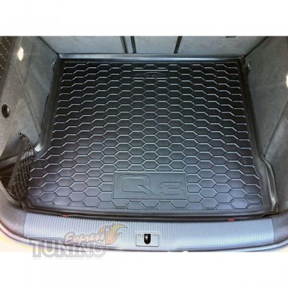 Коврик в багажник Audi Q3 8U резиновый