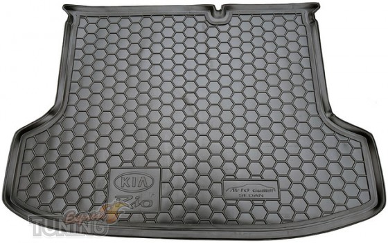 Коврик в багажник Kia Rio 2 седан фото