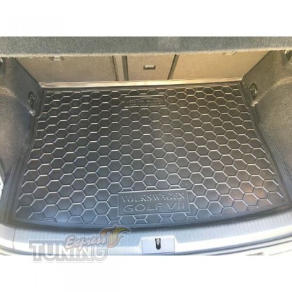 Коврик багажника Volkswagen Golf 7 хэтчбек резина
