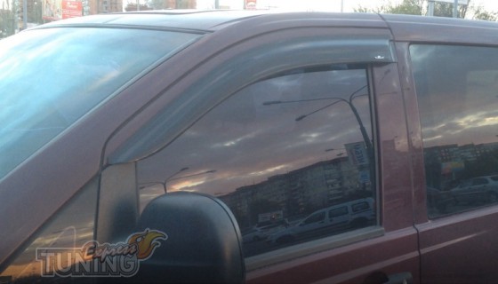 Ветровики Mercedes Vito W639 (дефлекторы окон Мерседес Вито W639