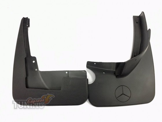Передние брызговики Mercedes ML 164 (оригинальные брызговики на 