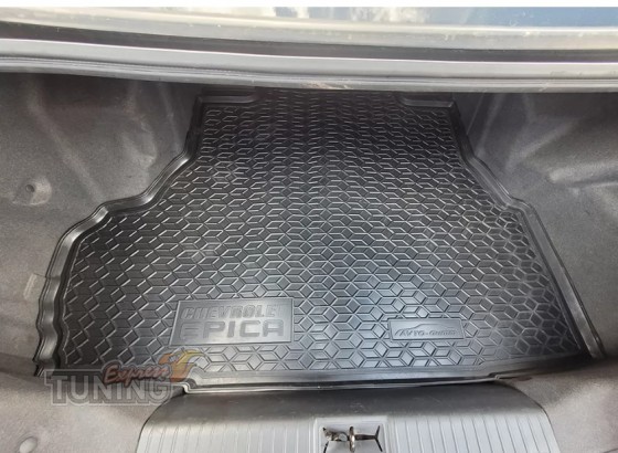 резиновый коврик в багажник Chevrolet Epica