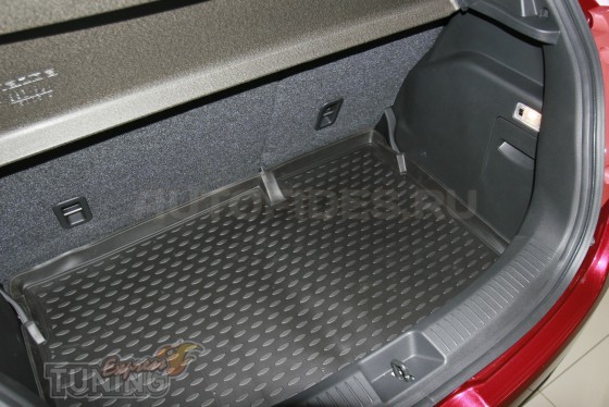 автомобильный коврик багажника Mazda 2 DE