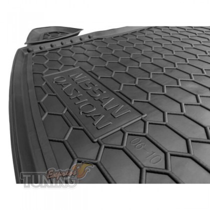 Резиновый коврик багажника Nissan Qashqai 1 оригинал