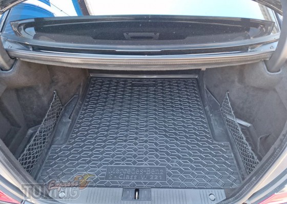 Купить коврик багажника для Mercedes W221 фото