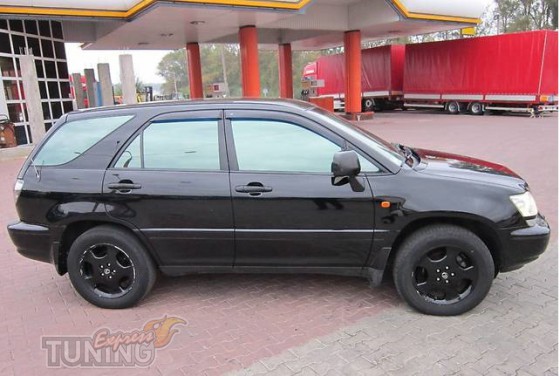 Ветровики Лексус РХ 1 (дефлекторы окон Lexus RX 1)