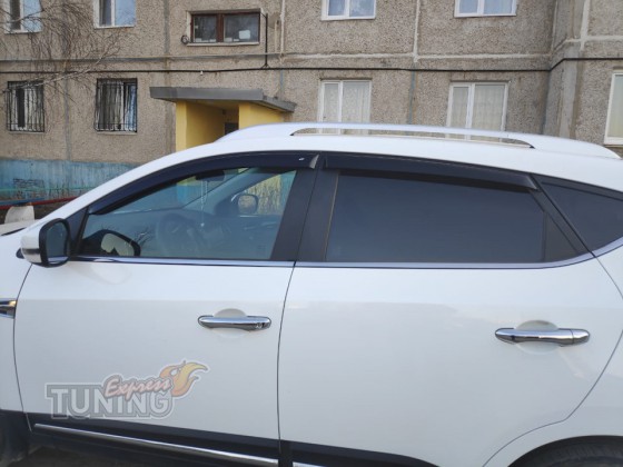 Ветровики на двери Jac S5 оригинал