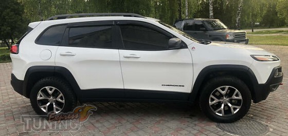 Дефлекторы окон Jeep Cherokee KL фото оригинал