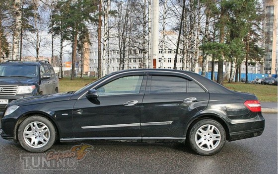 Ветровики Мерседес 212 (дефлекторы окон Mercedes E-klasse W212)