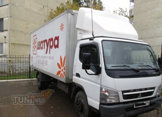 Ветровики Митсубиси Фусо Кантер (дефлекторы окон Mitsubishi Fuso