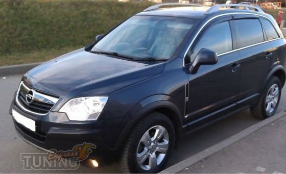 Ветровики Опель Антара (дефлекторы окон Opel Antara)