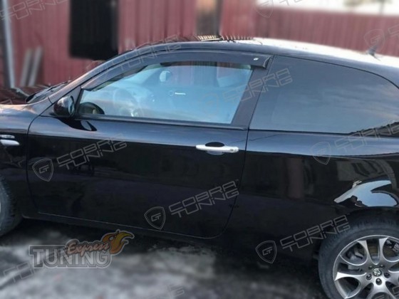 Дефлекторы окон Alfa Rome 147 комплект 2шт 