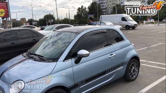 дефлекторы окон Fiat 500 3D