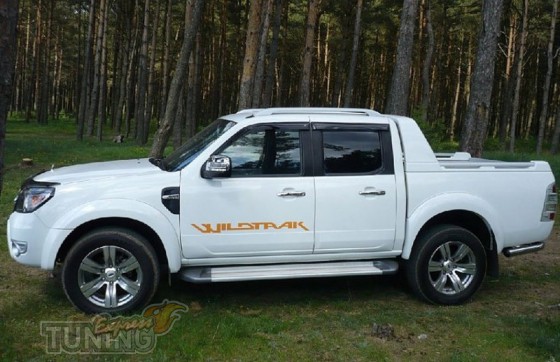 Ветровики Форд Ренджер 2 (дефлекторы окон Ford Ranger 2)
