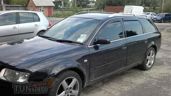 Ветровики Ауди А6 Олроуд (дефлекторы окон Audi A6 Allroad)