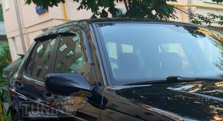 Дефлекторы окон Saab 9-5 седан фото