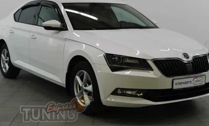 Дефлекторы окон Skoda Superb 3 седан оригинал Cobra